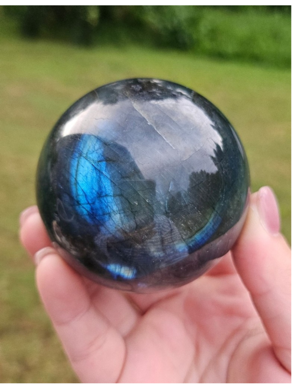 Labradorite sphere 2.1 in